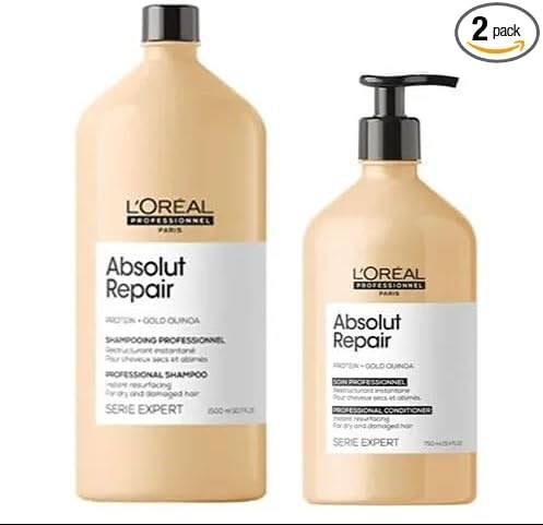 L'Oreal Serie Expert Absolut Repair Shampoo Conditioner Backwash Duo