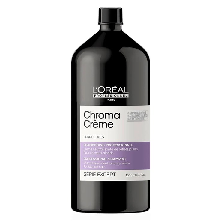 L'Oréal Professionnel Serie Expert Chroma Purple Shampoo - 1.5L