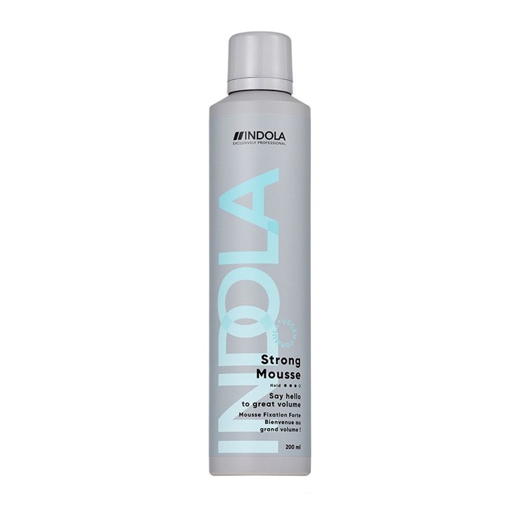 Indola Strong Hold Hair Mousse - 200ml