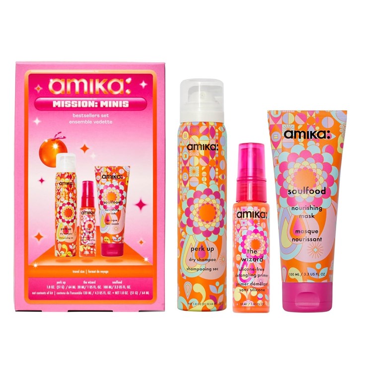 amika mission: minis bestseller set