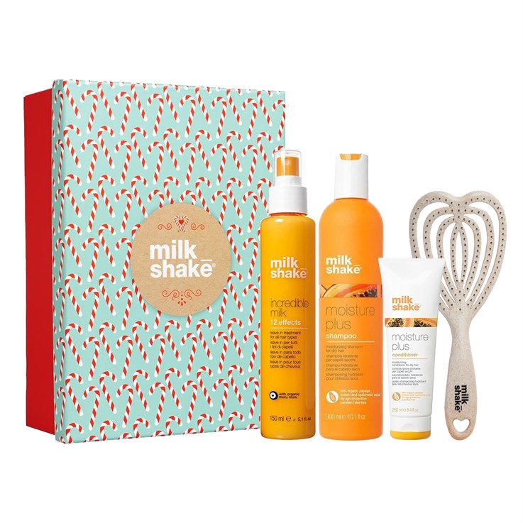 milk_Shake Moisture Plus Trio Gift Set With Free Brush