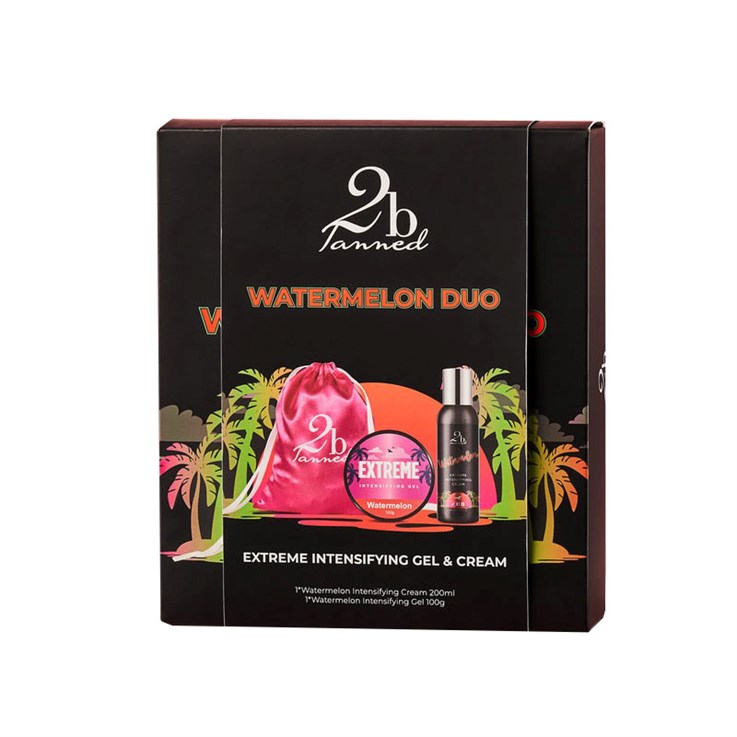2btanned Watermelon Duo Tan Accelerator Gift Set