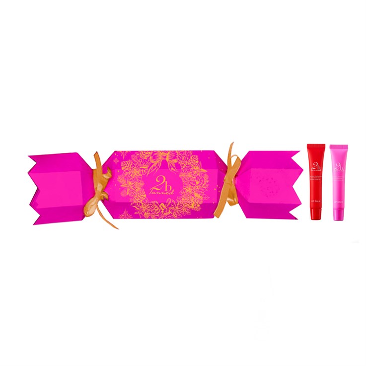 2btanned Cherry & Strawberry Lip Balm Cracker