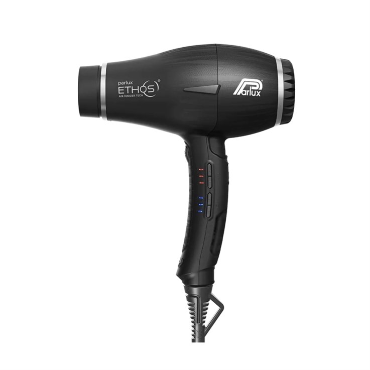 Parlux Ethos Digital Air Ionizer Hairdryer - Black
