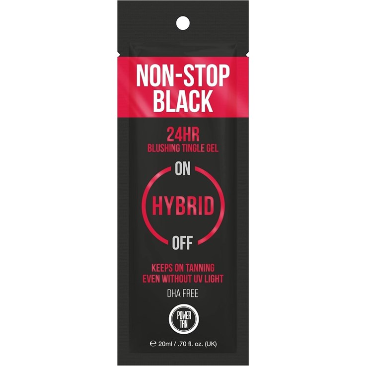 Bliss Power Tan Non-Stop Black Hybrid Gelee 20ml Sachet
