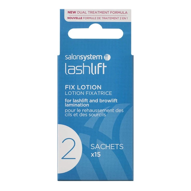 Salon System Lashlift / Browlift Fix Lotion Sachets -15 Pack