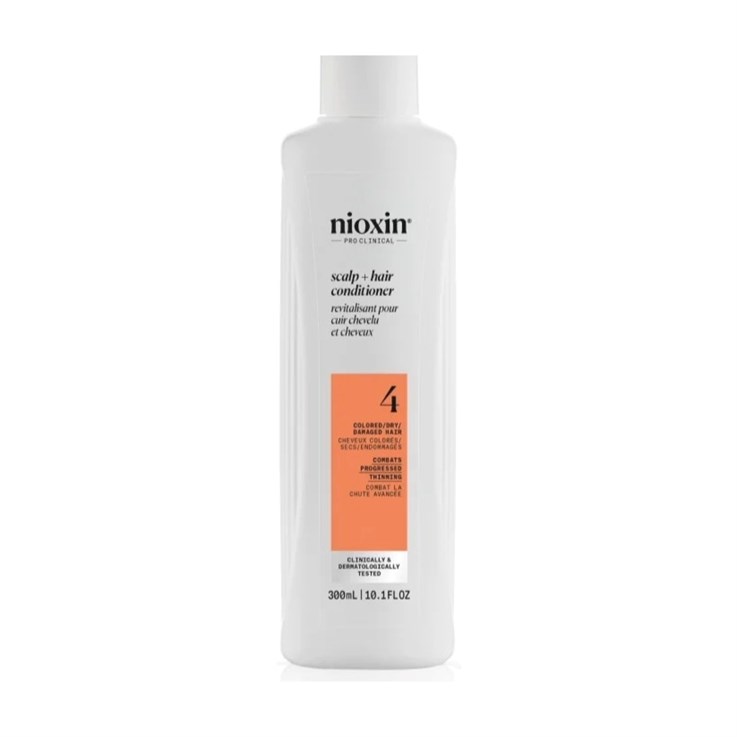 Nioxin Scalp + Hair Thickening System 4 Conditioner for Coloured Dry Hair 300ml