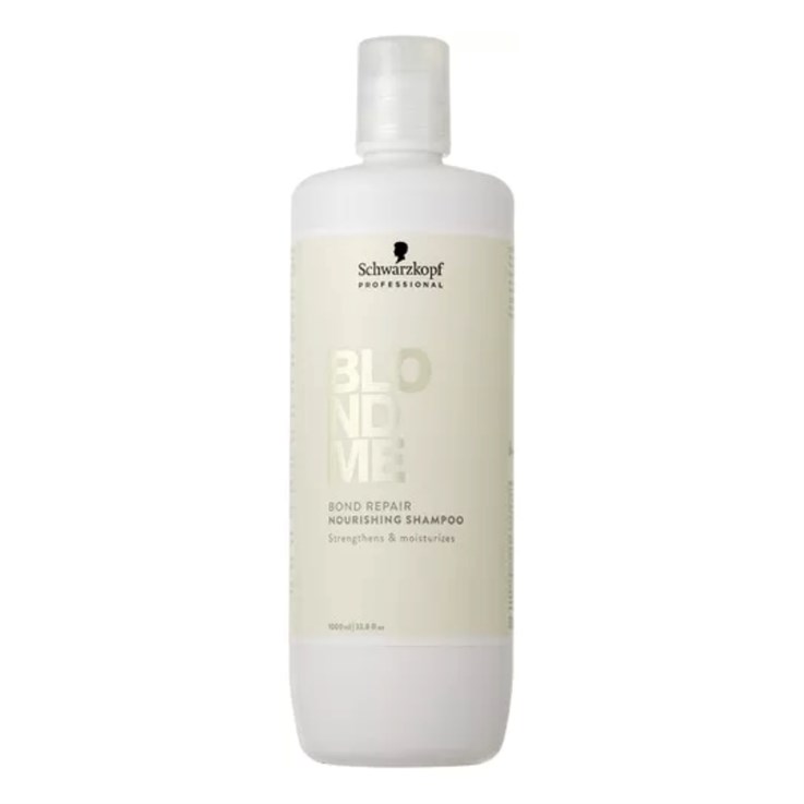 Schwarzkopf Blondme Bond Repair Nourishing Shampoo - 1000ml