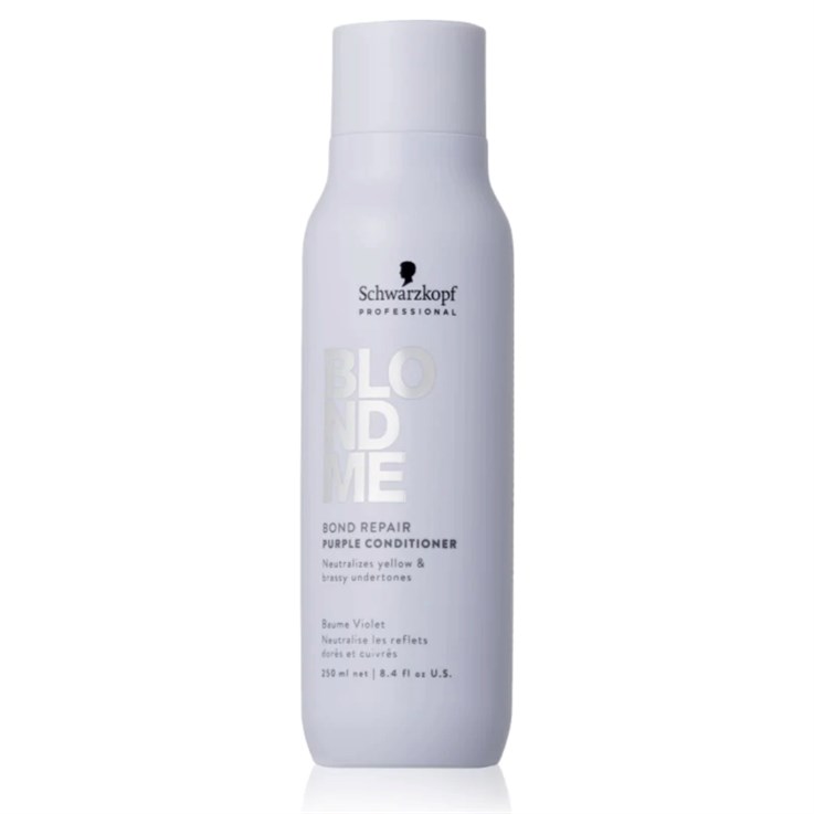 Schwarzkopf Blondme Bond Repair Purple Conditioner - 250ml