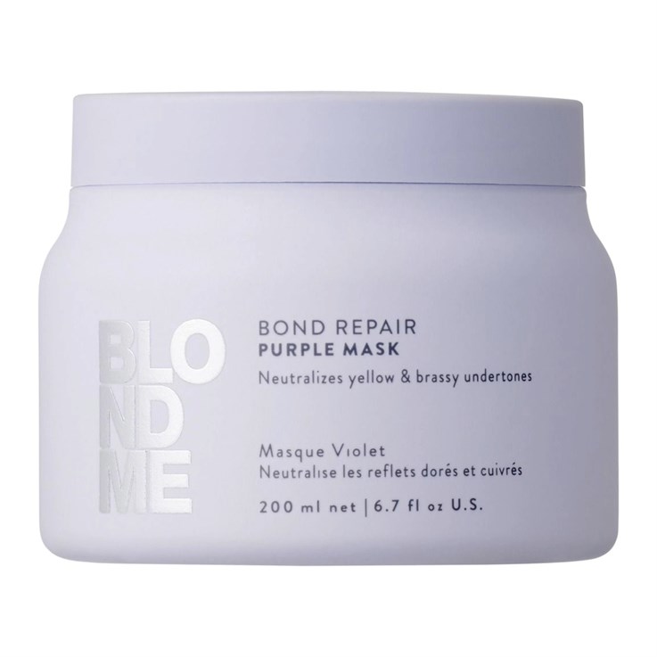 Schwarzkopf BLONDME Bond Repair Purple Mask 200ml