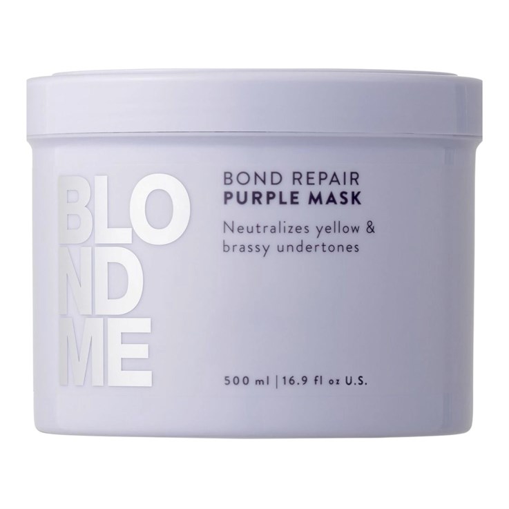 Schwarzkopf BLONDME Bond Repair Purple Mask 500ml
