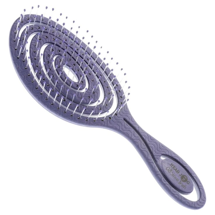 Head Jog 09 Straw Paddle Brush Blueberry