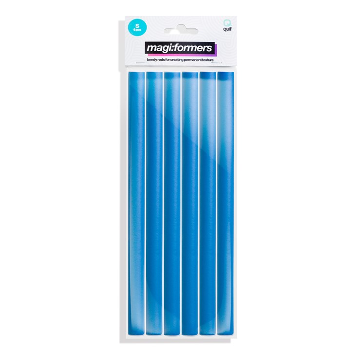 Quif Magi:form Blue Flex roller 1.4 x 24cm 6 Pack