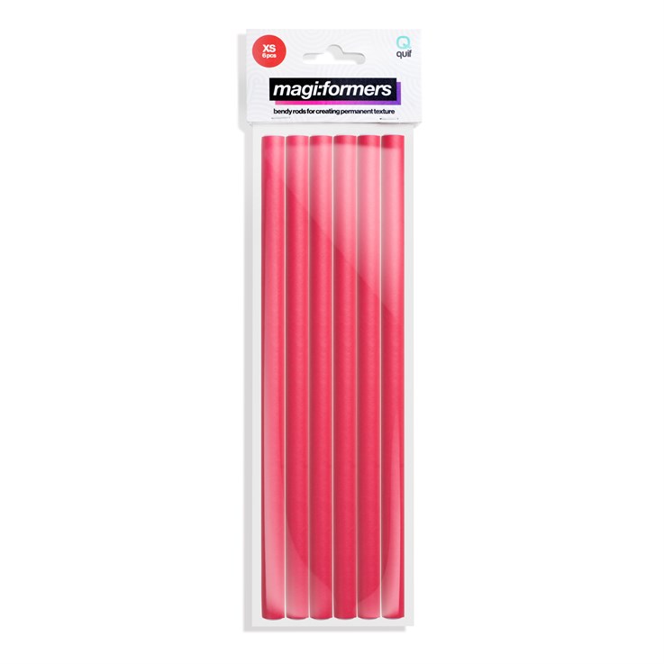 Quif Magi:form Red Flex roller 1.2 x 24cm 6 Pack