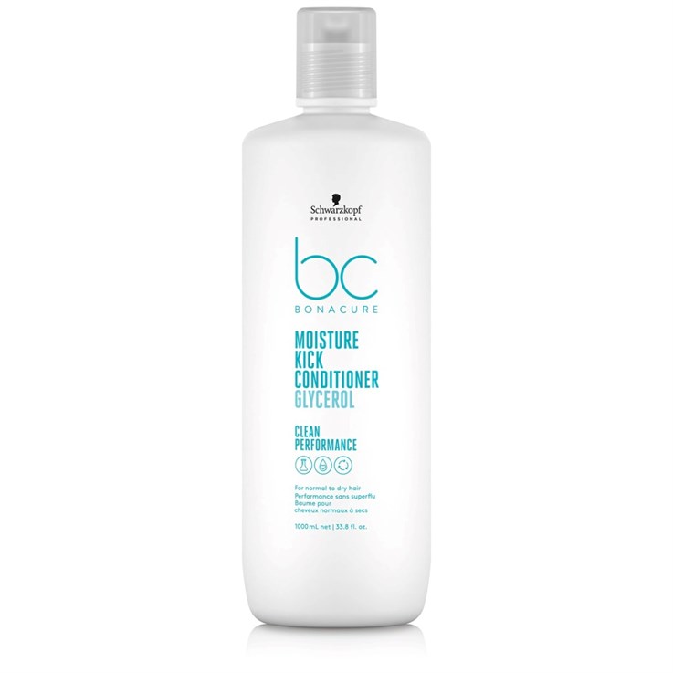 Schwarzkopf BC Bonacure Clean Moisture Kick Conditioner - 1L