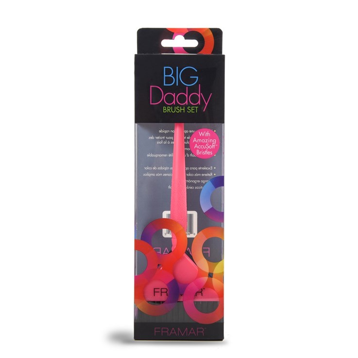 Framar Big Daddy Hair Colour Tint Brush - 3 Pack