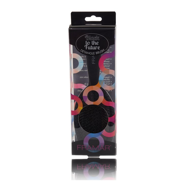 Framar Black to the Future Detangling Brush