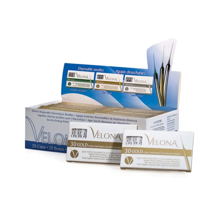 VELONA F3 Gold Needles - 30 Pack