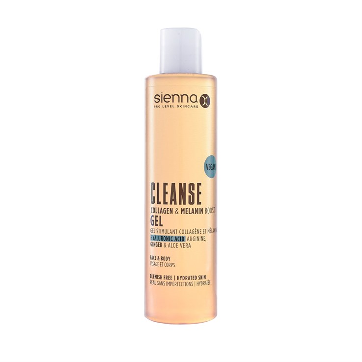 Sienna X Cleanse - Collagen and Melanin Boosting Gel 200ml 