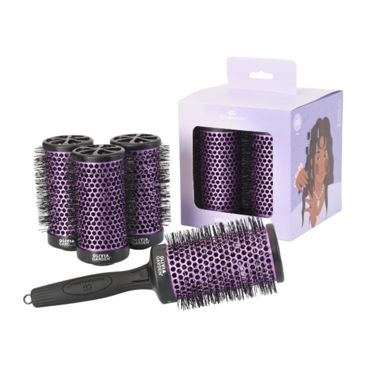 Olivia Garden Multibrush Curlers Kit 55mm