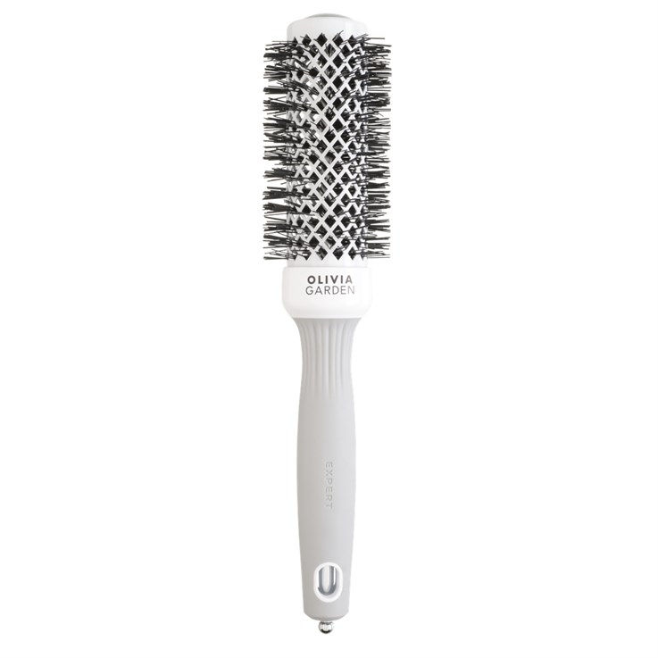 Olivia Garden Expert Blowout Shine White & Grey 35mm