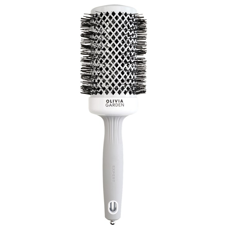 Olivia Garden Expert Blowout Shine White & Grey 55mm