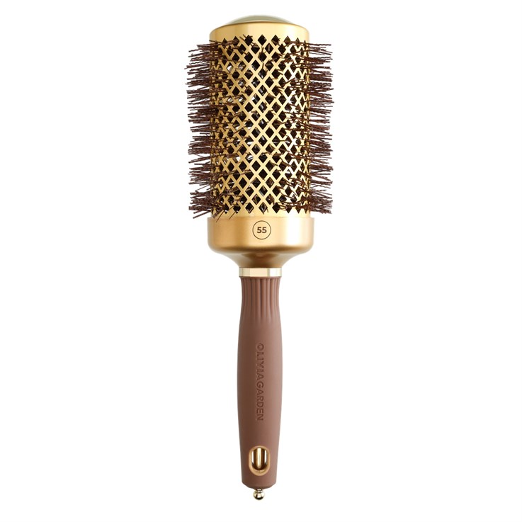 Olivia Garden Expert Blowout Shine Gold & Brown 55mm