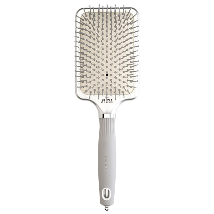 Olivia Garden Expert Care Rectangular Large Silver