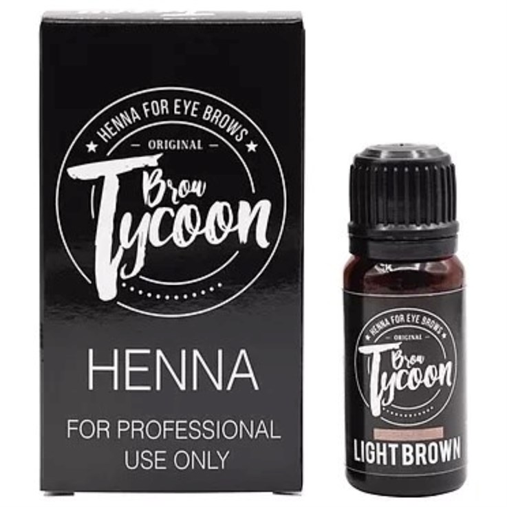 Brow Tycoon Henna For Eyebrows - Light Brown
