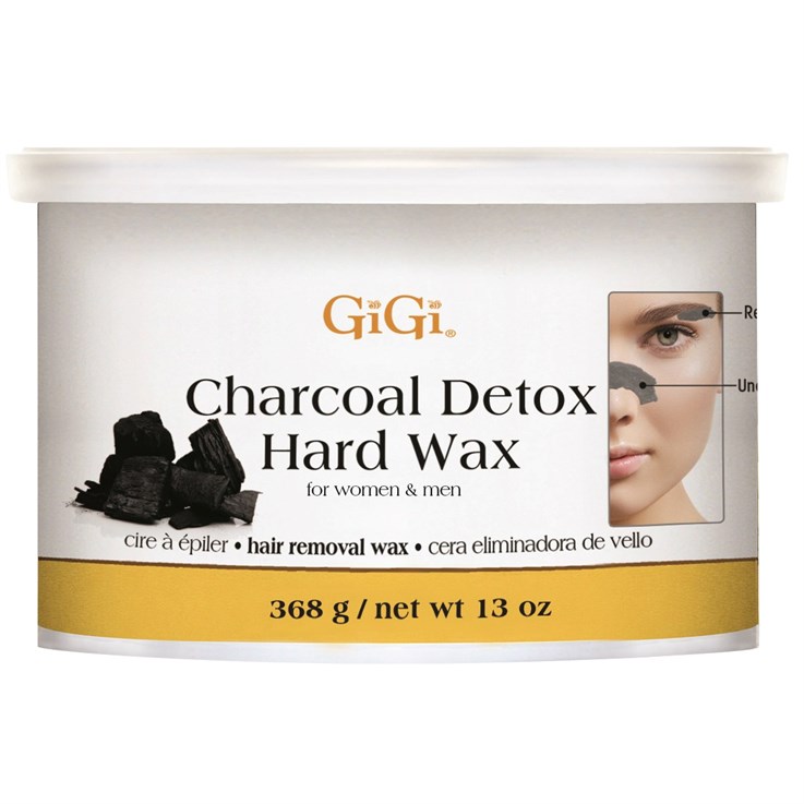 GiGi Charcoal Detox Hair Removal Hard Wax - 368g