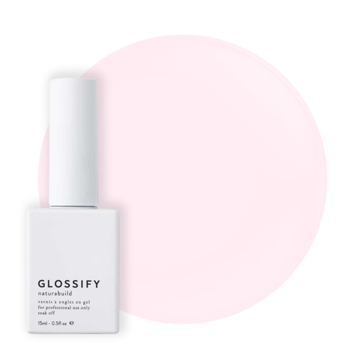 Glossify Naturabuild Nail Builder Gel Pink - 15ml