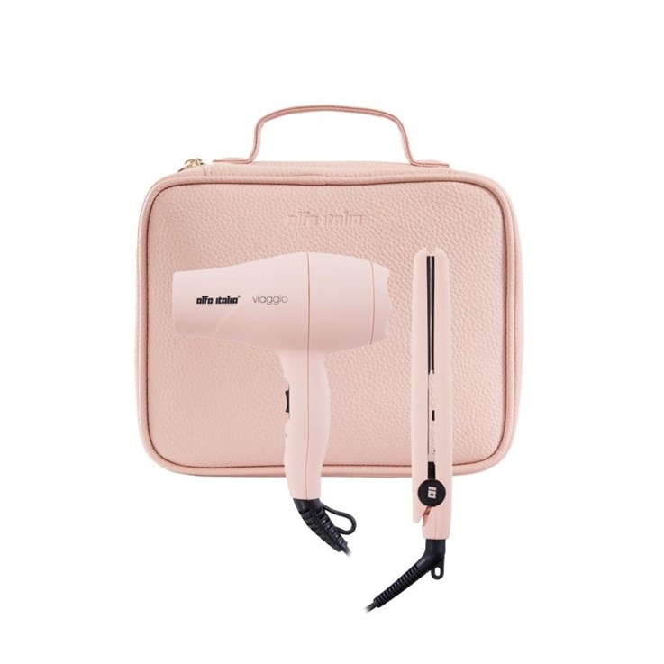 Alfa Italia Viaggio Hair Dryer & Straightener Travel Set
