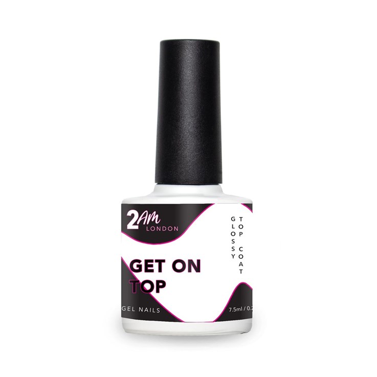 2AM Gel Nail Polish Get On Top No-Wipe Top Coat