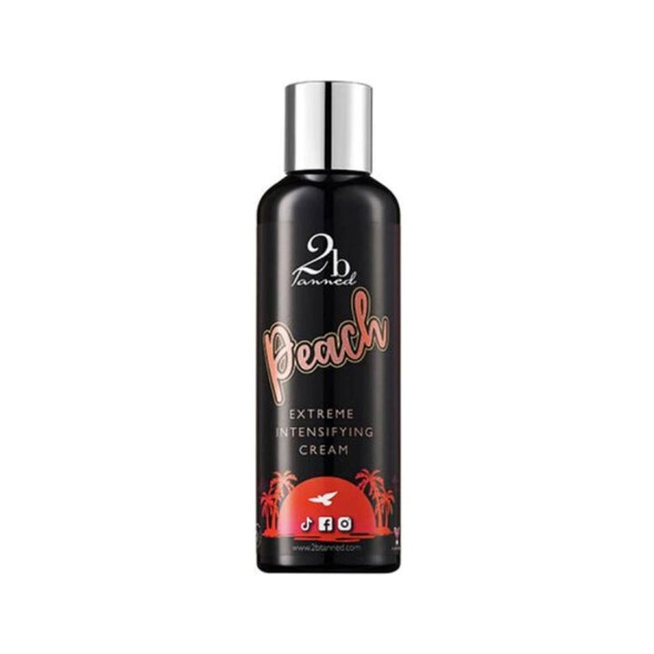 2bTanned Intensifying Peach Tanning Cream - 200ml