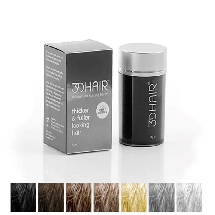 3D Hair Loss Fibres for Thinning Hair Medium Brown - 35g