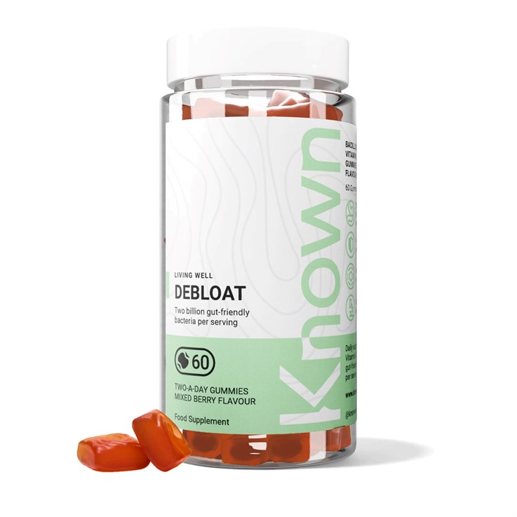Known Nutrition Debloat Gummies 60 Count