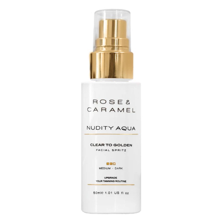 Rose & Caramel Nudity Aqua Facial Tanning Mist 50ml