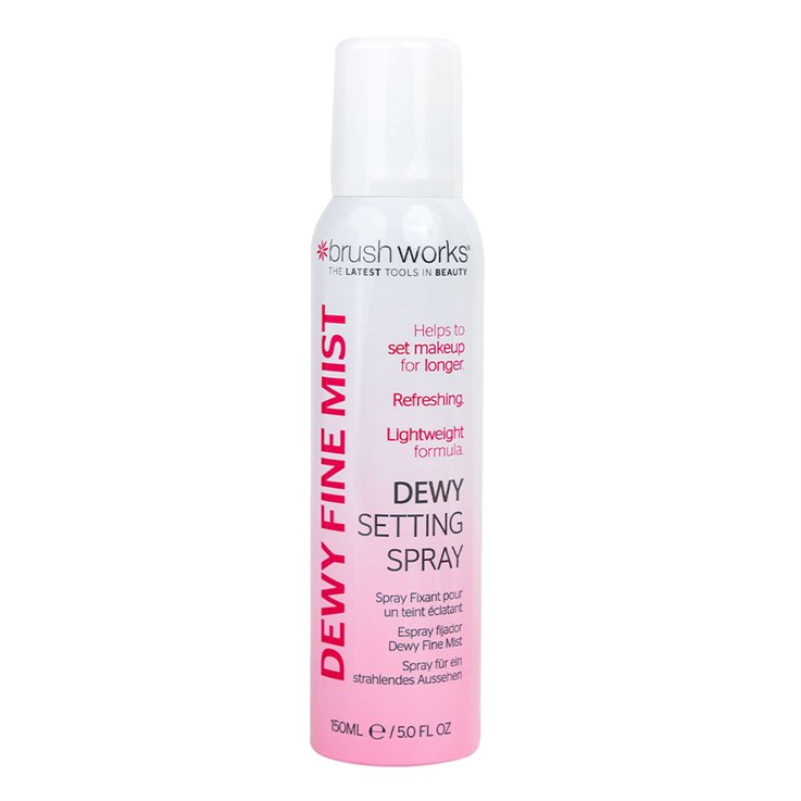 Brushworks Dewy Fine Mist Setting Spray 150ml