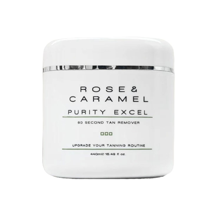 Rose & Caramel Purity Excel XTRA 60 Second Self Tan Removing Scrub 440ml