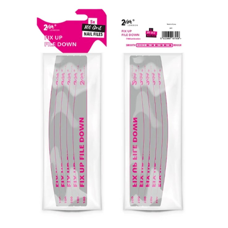 2AM 100/100 Grit- FIX UP FILE DOWN 5 Pack