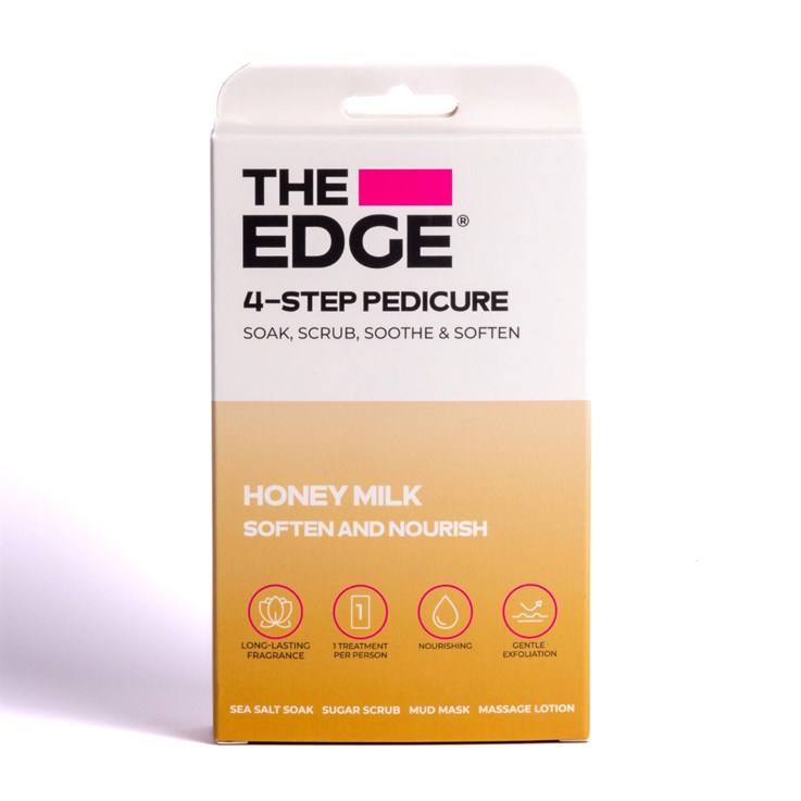 The Edge 4 Step Pedicure - Honey Milk