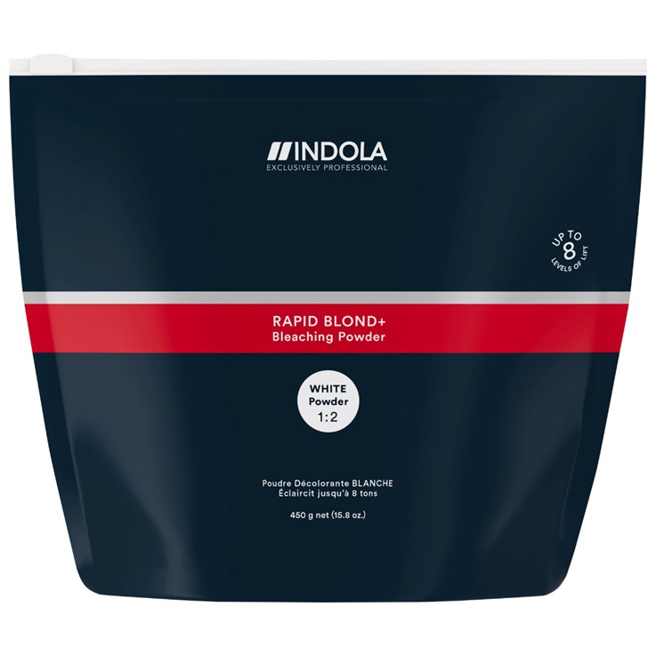 Indola Rapid Blond + Dust Free White Powder Bleach - 450g