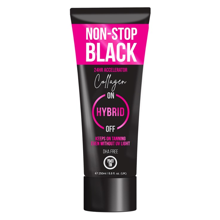 Power Tan Non-Stop Black Collagen Accelerator 250ml