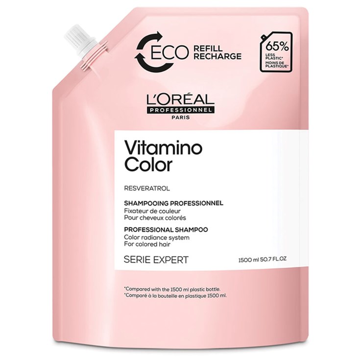 Serie Expert Vitamino Colour Shampoo Refill 1500ml