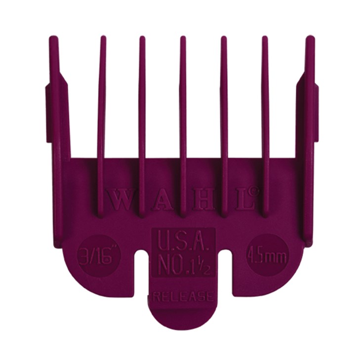 Wahl Snap On Clipper Comb No. 1 1/2 - Plum