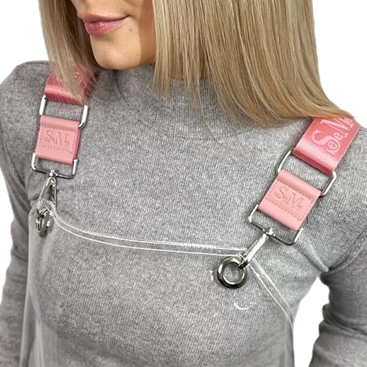 SeeMe Apron with Straps Blush