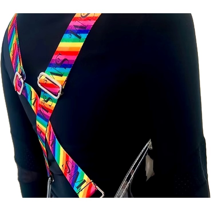 SeeMe Apron with Straps Rainbow