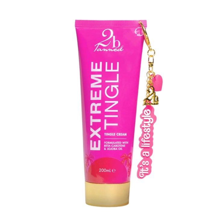 2b Tanned Charm & Glow Extreme Tingle Cream 200ml