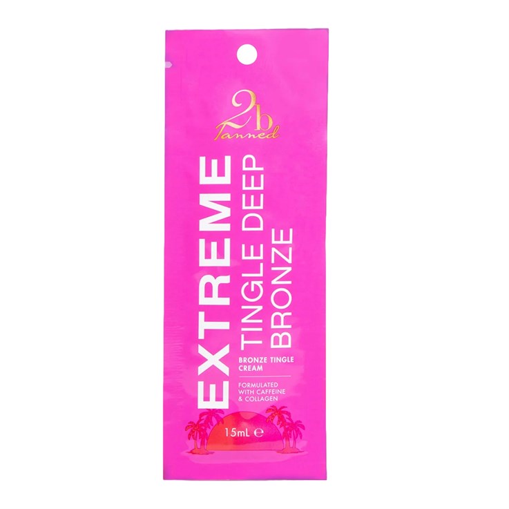 Extreme Tingle Deep Bronze Cream Sachet 15ml - Single