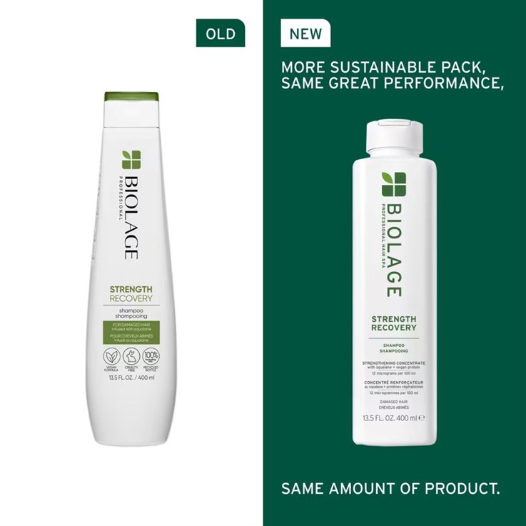 Biolage Strength Recovery Shampoo 400ml